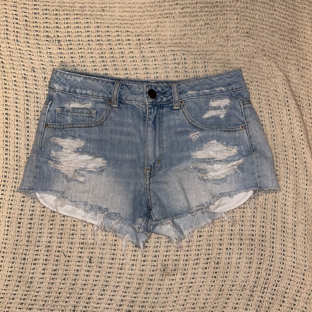American eagle jean shorts